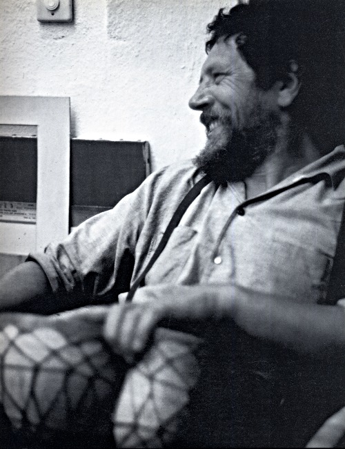 Fritz Hagl in seinem Atelier Fritz Hagl in seinem Atelier