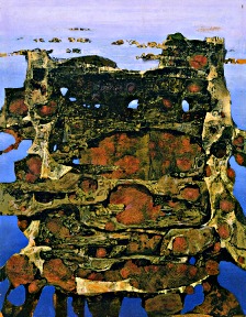 N.T. 1989, Tempera on canvas / pressboard, cm: 41 x 52,5