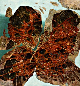 N.T. 1995, Tempera on canvas / pressboard, cm: 87 x 93